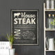 Steak house poster Wall Decal