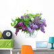 Lilac Vase Wall Decal