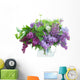 Lilac Vase Wall Decal