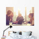 Young group of people/architects discussing business plans. Wall Decal