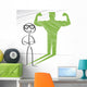 Stark, selbstsicher Wall Decal