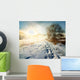 Winter in countryside Wall Decal