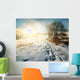 Winter in countryside Wall Decal