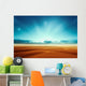 Dreamy fantasy alien mars desert like fantasy landscape Wall Decal
