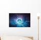 Colorful 3D speed tunnel warp concept Wall Decal