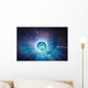 Colorful 3D speed tunnel warp concept Wall Decal