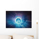 Colorful 3D speed tunnel warp concept Wall Decal