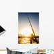 Sunrise Fishing Wall Decal