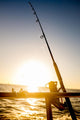 Sunrise Fishing Wall Decal