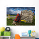 Rucksack Jakobsweg, Camino de Santiago Wall Decal