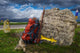 Rucksack Jakobsweg, Camino de Santiago Wall Decal