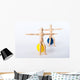 Balanced Wooden Men Wall Decal
