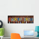 Group Hands Holding Letter Back School Concept Wall Decal