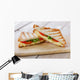 grilled sandwich toast with tomato and cheese Wall Decal