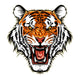 Roaring Tiger Head Wall Decal