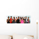 Fitness Class Wall Decal Panoramic