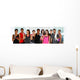 Fitness Class Wall Decal Panoramic