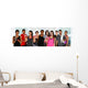 Fitness Class Wall Decal Panoramic