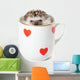 Coffee Cupped Hedgehog Wall Decal