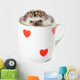 Coffee Cupped Hedgehog Wall Decal