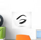 Eyes, beauty, makeup icon vector Wall Decal