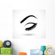 Eyes, beauty, makeup icon vector Wall Decal