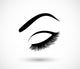 Eyes, beauty, makeup icon vector Wall Decal