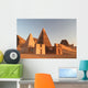 Famous Meroe pyramids Wall Decal