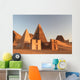 Famous Meroe pyramids Wall Decal