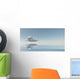 Single Cloud Floats Above Still Water Wall Decal