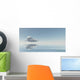 Single Cloud Floats Above Still Water Wall Decal