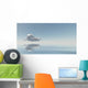 Single Cloud Floats Above Still Water Wall Decal