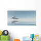 Single Cloud Floats Above Still Water Wall Decal
