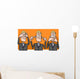 see hear speak no evil Wall Decal