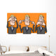 see hear speak no evil Wall Decal
