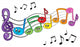 Cartoon Music Notes Theme