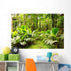 Tropical rain forest in Mahe Island, Seychelles Wall Decal