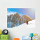 Winter alpine trekking Wall Decal