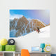 Winter alpine trekking Wall Decal