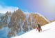 Winter alpine trekking Wall Decal