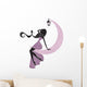Purple Moon Fairy Wall Decal
