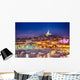 Marseille, France, Vieux Port, Notre Dame de la Garde Wall Decal