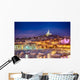 Marseille, France, Vieux Port, Notre Dame de la Garde Wall Decal