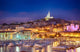 Marseille, France, Vieux Port, Notre Dame de la Garde Wall Decal