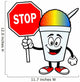 Shaved Ice with Stop Sign Wall Decal