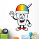 Shaved Ice Waving Wall Decal