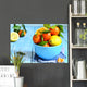 Citrus fruit in a bowl. Wall Decal