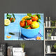 Citrus fruit in a bowl. Wall Decal