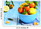 Citrus fruit in a bowl. Wall Decal