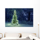 Christmas Tree in Snow Wall Decal